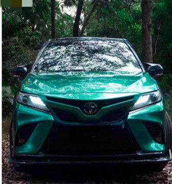 Lớp phủ kim loại Emerald Gloss Xe hơi Bọc Vinyl với lớp bảo vệ chống xước