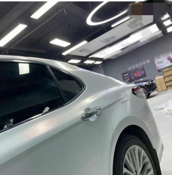 Electric White Car Wrap Film Moisture Proof Bền không phai màu