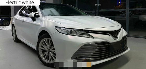 Electric White Car Wrap Film Moisture Proof Bền không phai màu