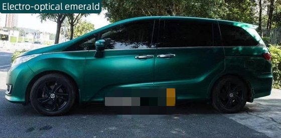Electric Optical Emerald Matte Car Vinyl Wrap Công nghệ tự phục hồi
