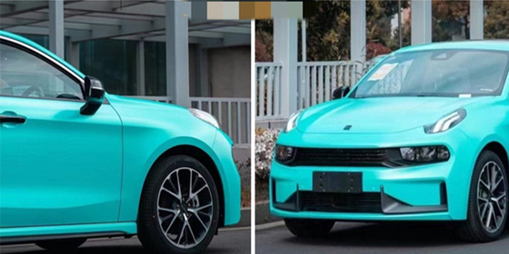 Matte Tiffany Car Wrap Film Phát hành không khí với chất kết dính acrylic có thể tháo rời