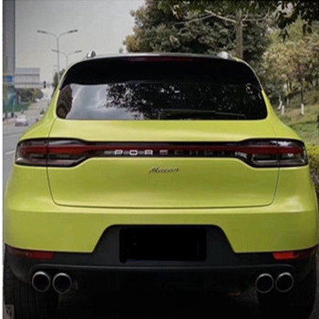 PET Swipeable 60µM Light Bud Green Car Vinyl Bọc Chất kết dính acrylic trong suốt có thể tháo rời