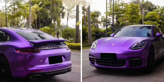Bong bóng miễn phí Electric Violet Bọc phim Tự phục hồi Có thể vuốt