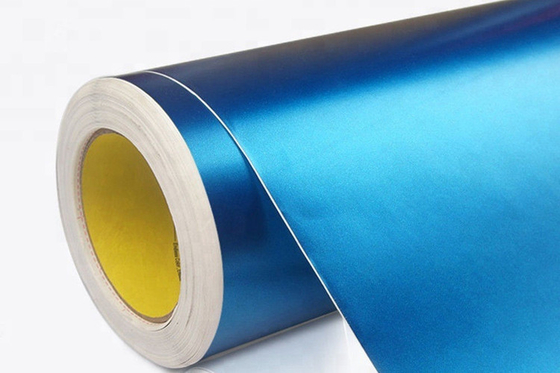 Crystal Matte Metallic Blue Vinyl Bọc Roll Slidable Scratch Resistance