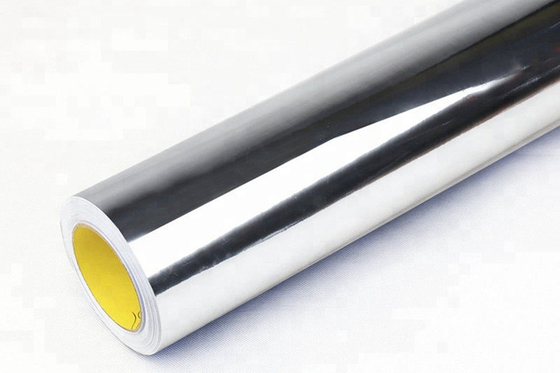 Gương 140gsm Chrome Silver Vinyl Xe ô tô Bọc Air Release Bọc vinyl chịu nhiệt