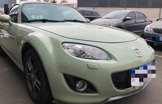 Khả năng chịu nhiệt Slidable Ultra High Gloss Car Wrap Khaki Green Automotive Vinyl Wrap