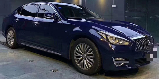 Midnight Blue 140gsm Cao bóng xe bọc Vinyl Block Tia cực tím