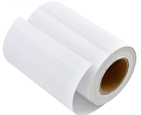 Ngoài trời Monomeric có thể tháo rời có thể in Matt White Tự kết dính Vinyl 140gsm