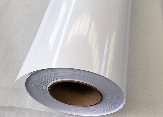 polyme Lịch vinyl In kỹ thuật số Phim bóng trắng tự dính