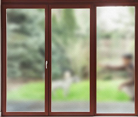 Có thể thay thế cửa sổ phòng tắm rõ ràng 0,8mm Kiểm soát nhiệt bằng phim cách nhiệt