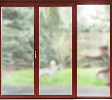 Lustre Opaque Cửa sổ trang trí Phim thủy tinh có thể tháo rời Có thể thay thế
