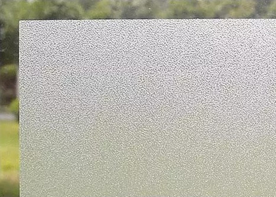 Phim kính trang trí cửa sổ mờ trắng mờ 0,8mm cho sự riêng tư
