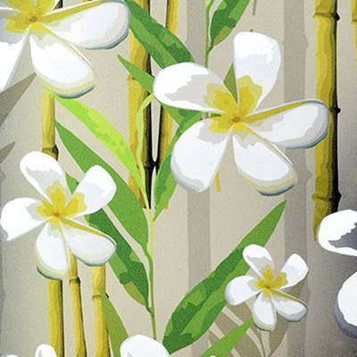 Hoa tre in trang trí cửa sổ kính phim bảo vệ quyền riêng tư SGS