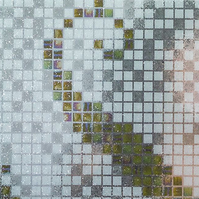 Bird Mosaic Riêng tư Keo dán phim cửa sổ tĩnh miễn phí để trang trí kính