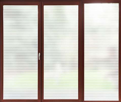 Mành có thể tháo rời Phim dán cửa sổ tĩnh 0.8mm Phim thủy tinh mờ trơn