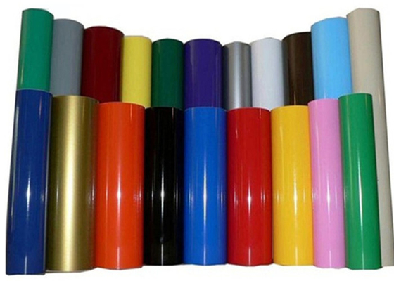 Độ bền 5 năm Màng Vinyl linh hoạt 0.914MX50M Màng mờ tự dính màu