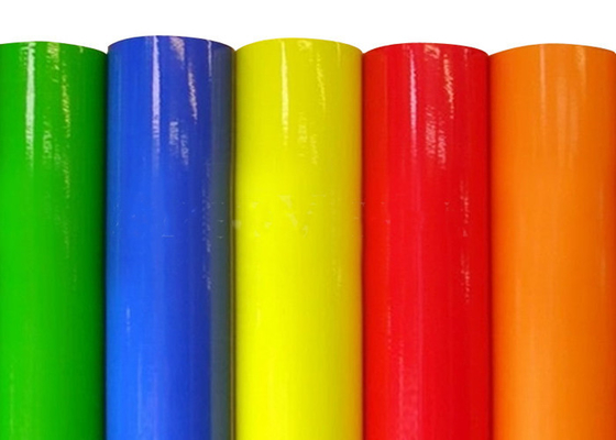 Trang trí PVC huỳnh quang màu cắt phim Vinyl 0,1mm Chống xước