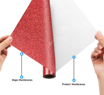 Cuộn phim chuyển nhiệt TPU long lanh nhiều màu cho quần áo