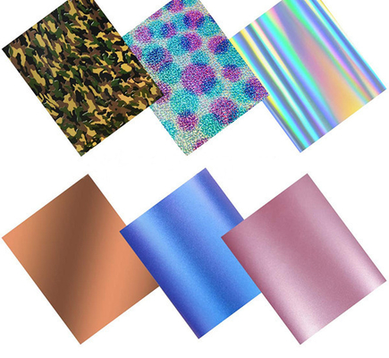 Cuộn phim truyền nhiệt Vinyl Holographic Dễ dàng Weed 0.5x25m