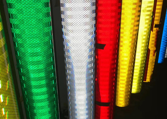 PVC Acrylic Tấm lăng kính cường độ cao Biển báo giao thông Tấm phản quang màu trắng