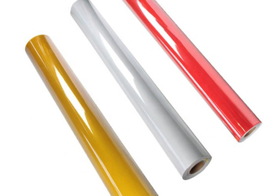 Hạt thủy tinh PVC in màng phản quang lớp cho biển báo giao thông