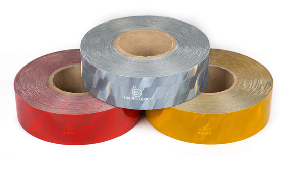 Phương tiện phản xạ Conspicity Băng Băng phản xạ lăng kính cho biển báo giao thông