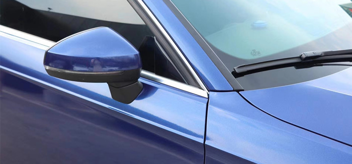 Bong bóng miễn phí Galaxy Màu xanh bóng Xe hơi Bọc Vinyl Tự chữa bệnh Chất kết dính acrylic có thể tháo rời