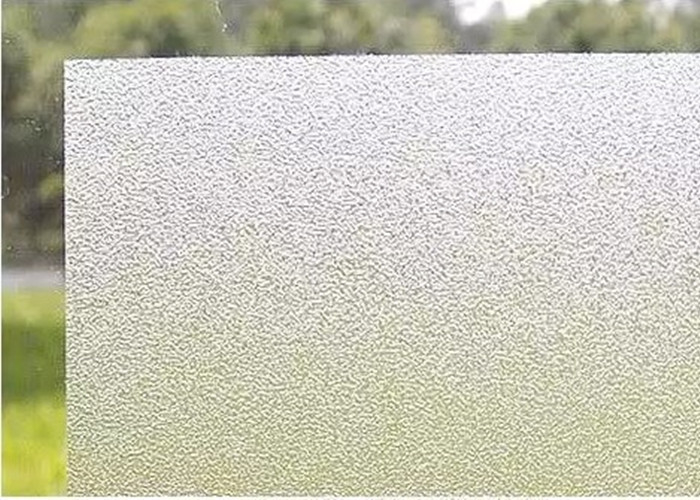 Trang trí có thể tháo rời riêng tư Keo dán cửa sổ mờ Màng phim trong suốt Mẫu thổi cát